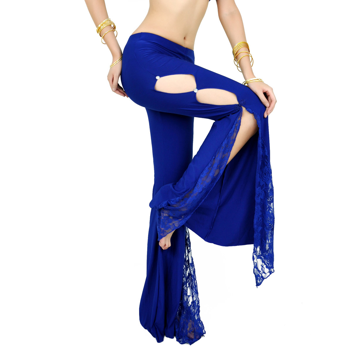 Dancewear Lace Belly Dance Pants For Ladies More Colors